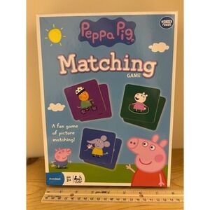 Wonder Forge Peppa Pig Matching Game Preschool Fun Picture‎ Matching Activity